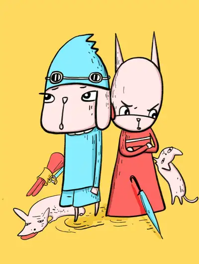 巴巴与美久的荒谬爱情