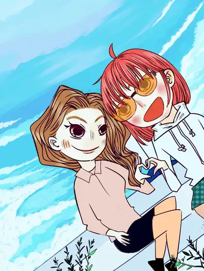 我和闺蜜的搞怪日常